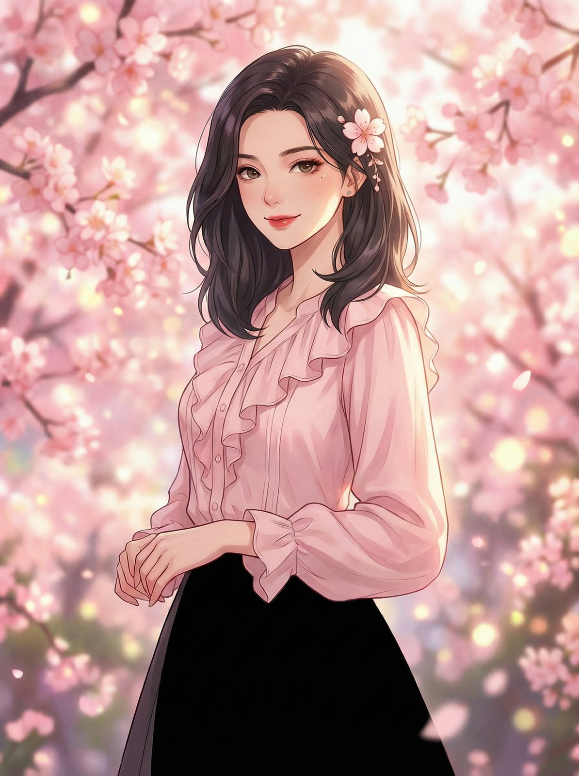AI换脸传媒达人蔡卓音