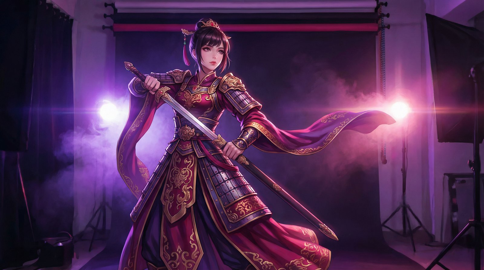 AI换脸传媒Cosplay影像作品